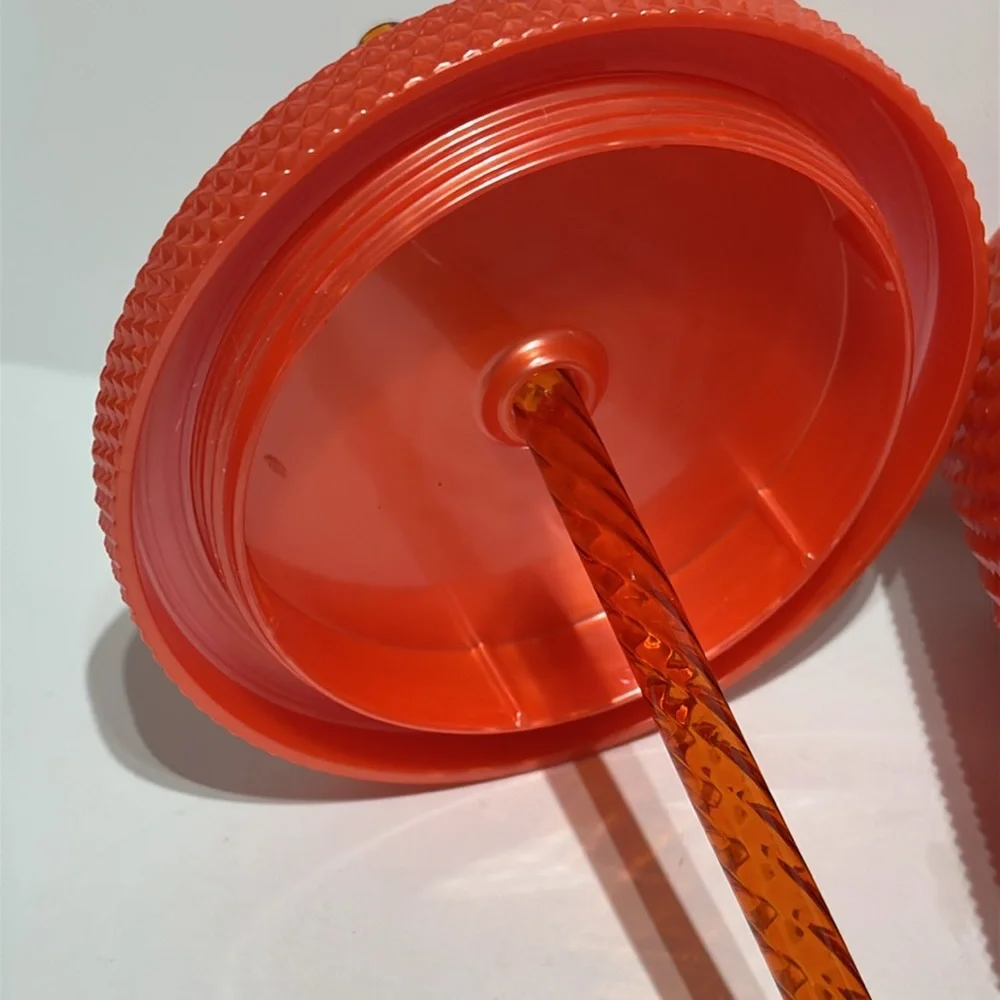 Starbucks 2021 Orange Studded Venti 24 oz. Cold Cup Tumbler